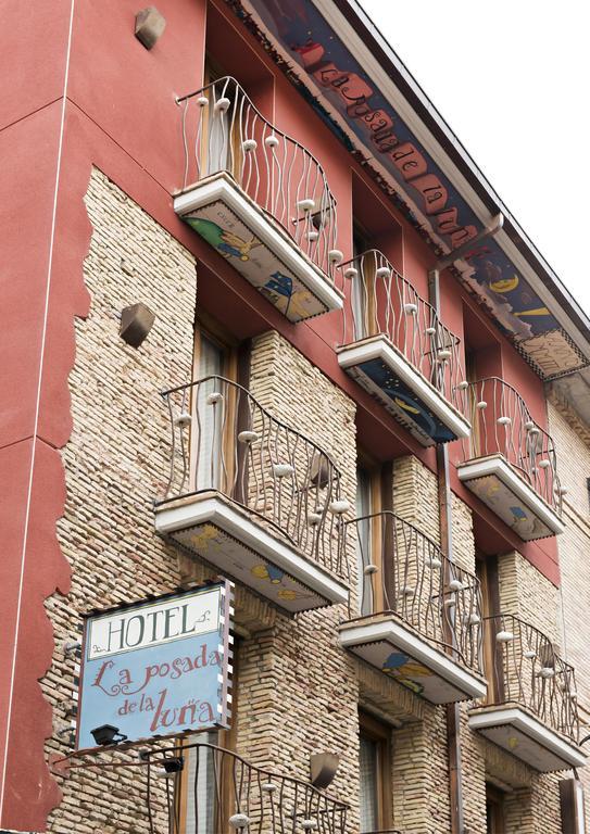 Hospedium Hotel Posada De La Luna Huesca Bagian luar foto